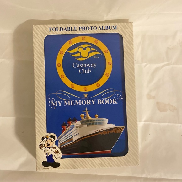 Disney Cruise Back Pack & Memory Book navy blue photo album - Picture 6 of 10